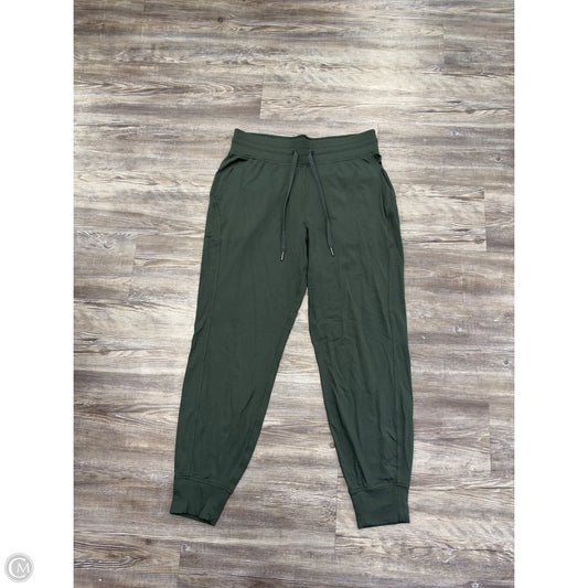 Athletic Pants By Lululemon In Green, Size: 10