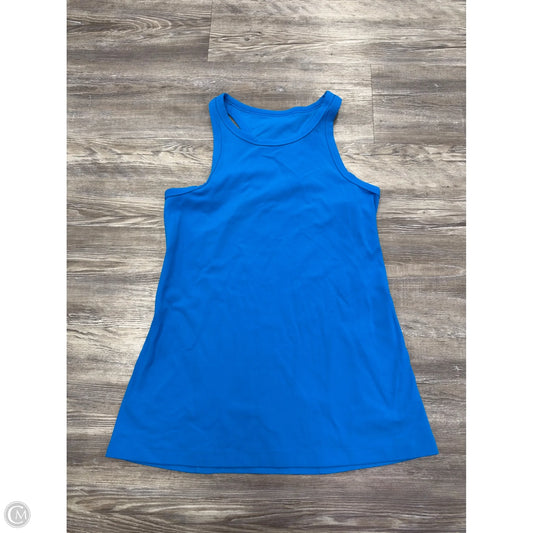 Athletic Tank Top By Lululemon In Blue, Size: M