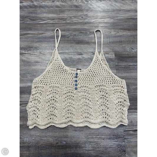 Top Sleeveless By Free People In Tan, Size: S