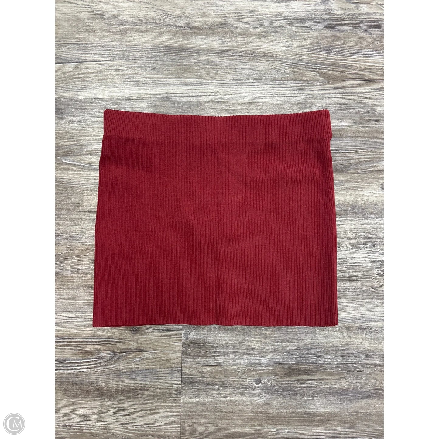 Skirt Mini & Short By Zara In Red, Size: S