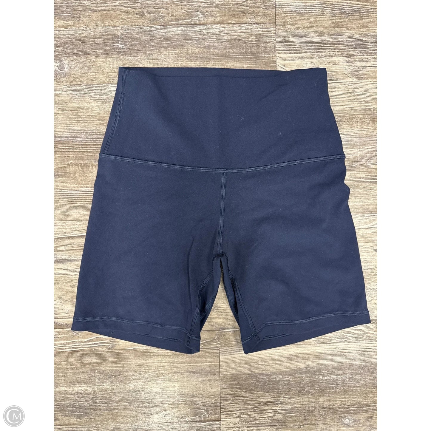 Athletic Shorts By Lululemon In Navy, Size: 4