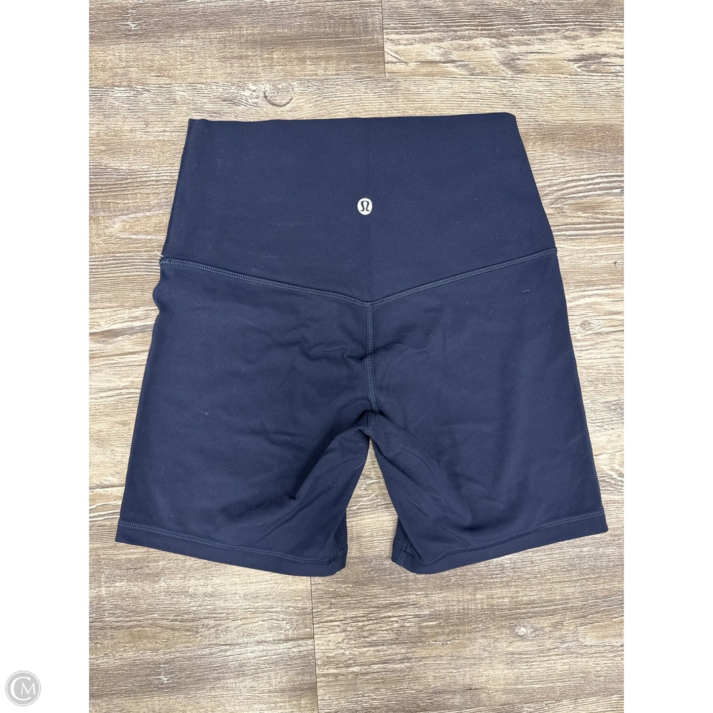 Athletic Shorts By Lululemon In Navy, Size: 4