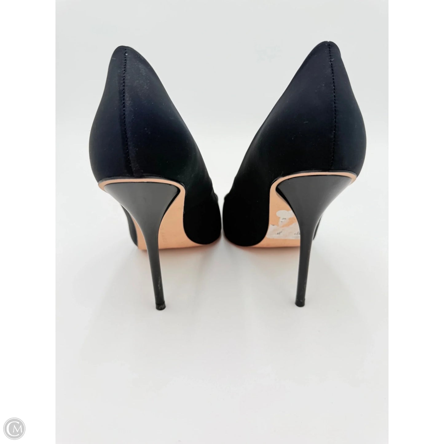Sandals Heels Stiletto By Good American In Black, Size: 8.5