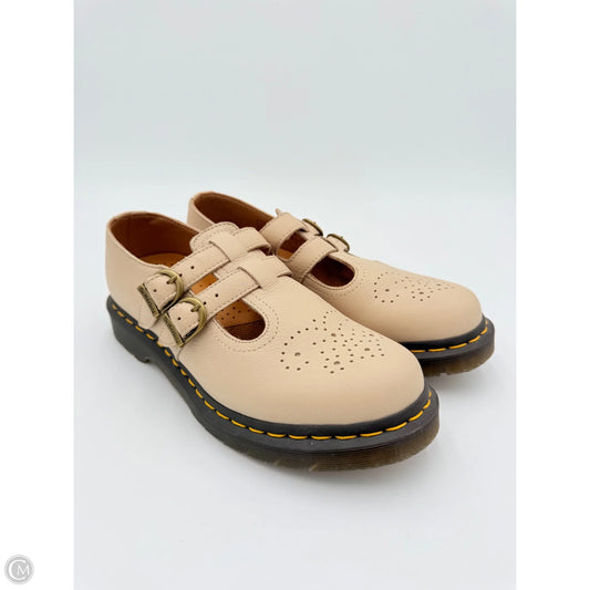 Shoes Flats By Dr Martens In Beige, Size: 8
