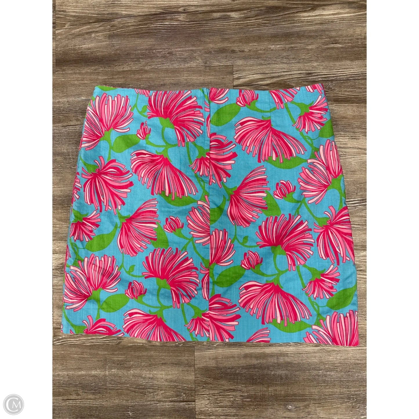 Skirt Designer By Lilly Pulitzer In Blue & Pink, Size: 12