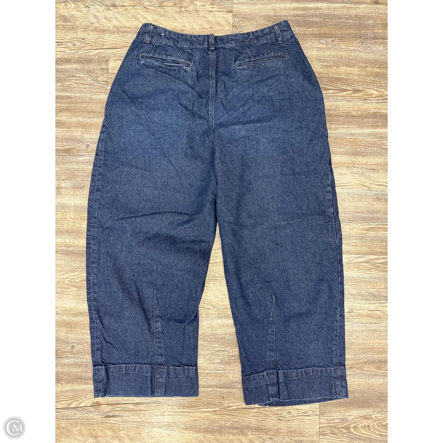 Jeans Wide Leg By We The Free In Blue Denim, Size: 12