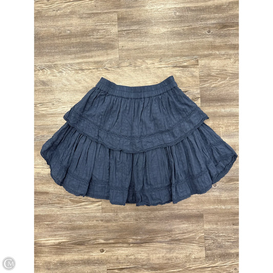 Skirt Mini & Short By Cmb In Blue, Size: Xs