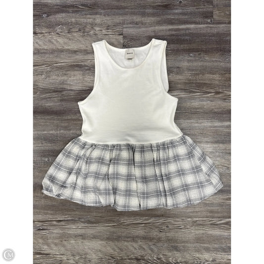 Top Sleeveless By Maeve In White, Size: M