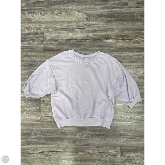 Top 3/4 Sleeve By Pilcro In Purple, Size: M