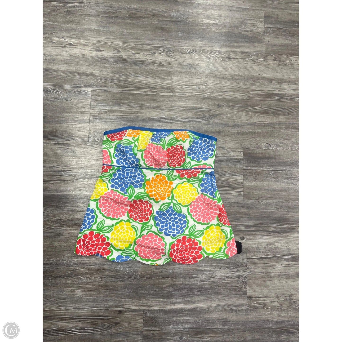 Top Sleeveless Designer By Lilly Pulitzer In Floral Print, Size: 6