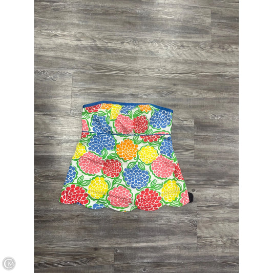 Top Sleeveless Designer By Lilly Pulitzer In Floral Print, Size: 6