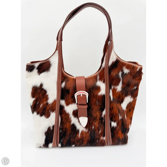 Handbag Leather By Cavalcanti, Size: Large