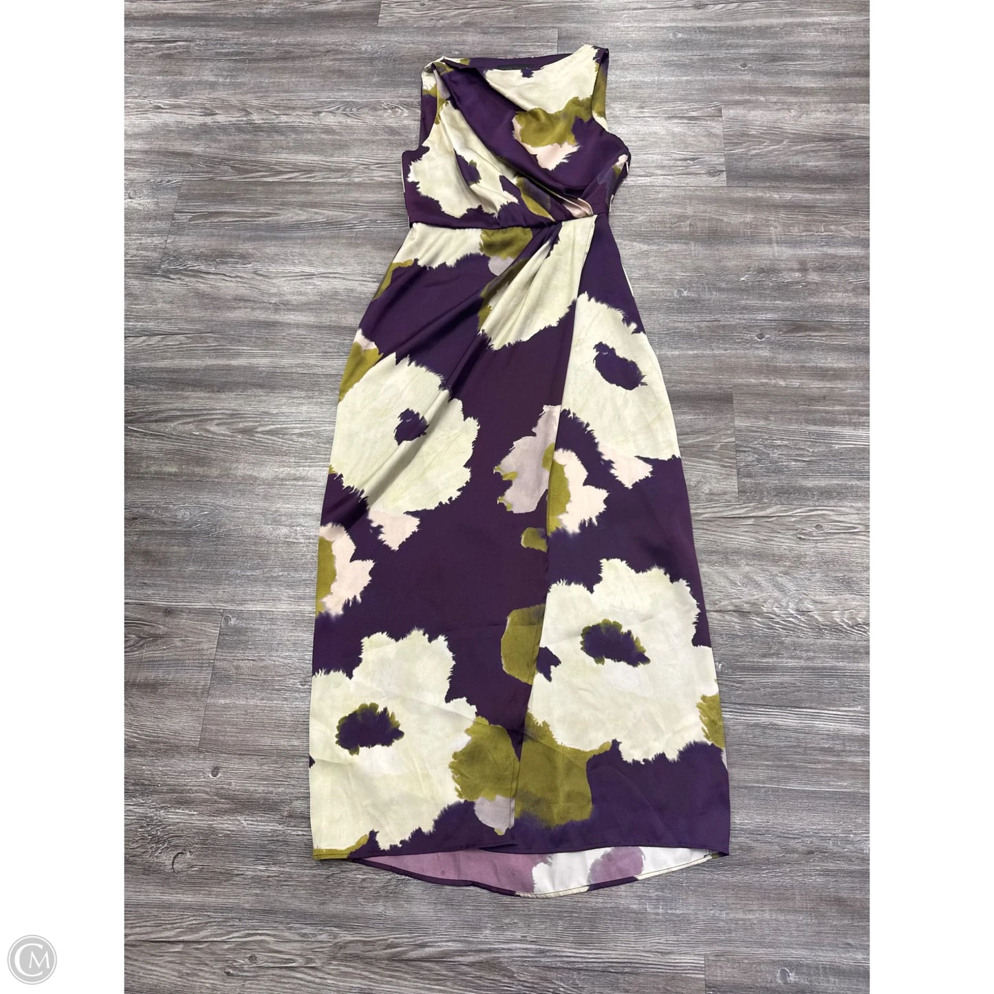 Dress Casual Maxi By Zara In Floral Print, Size: Xs