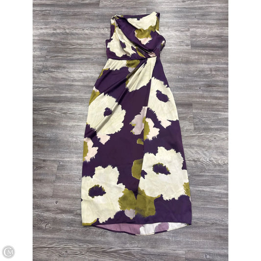Dress Casual Maxi By Zara In Floral Print, Size: Xs