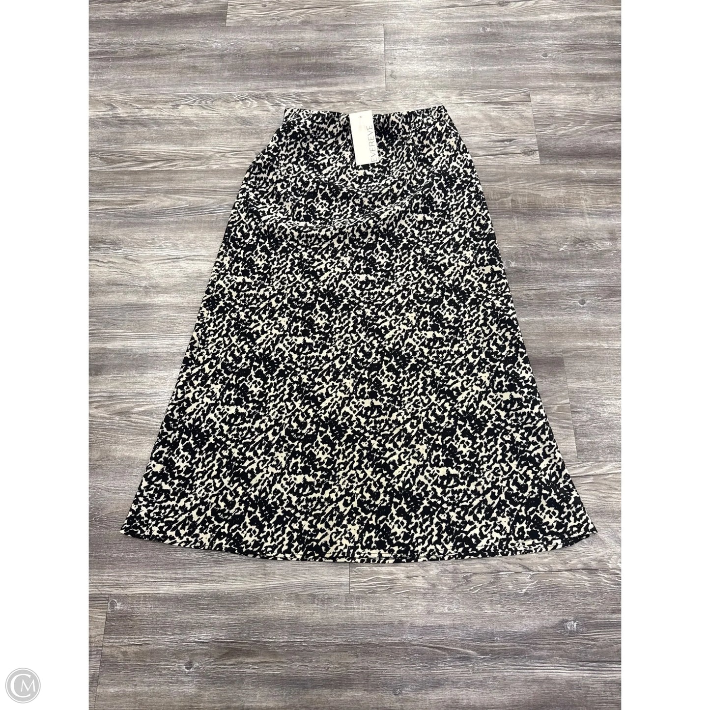 Skirt Midi By Evereve In Black & White, Size: Xs