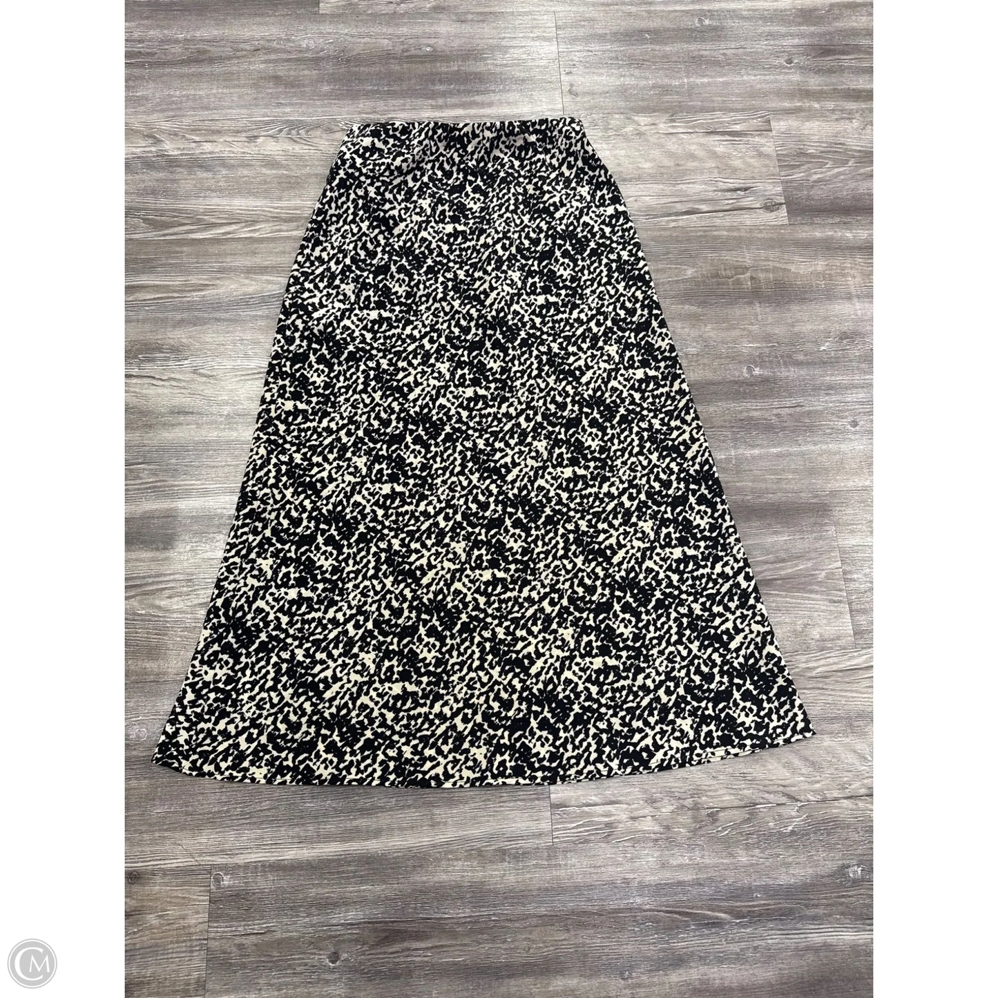Skirt Midi By Evereve In Black & White, Size: Xs