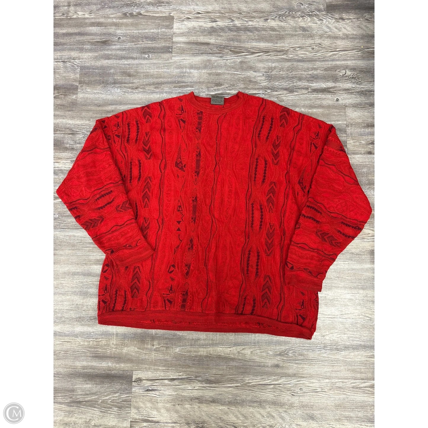 Sweater By Coogi In Red, Size: 3x