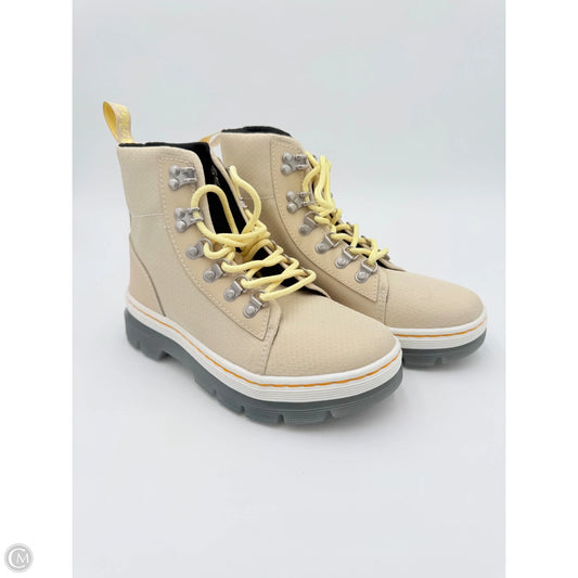 Boots Combat By Dr Martens In Beige, Size: 6