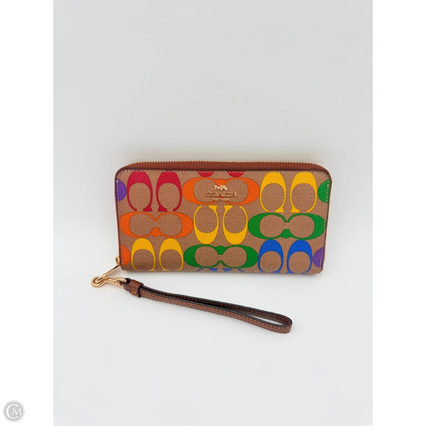 Wristlet Designer By Coach, Size: Medium
