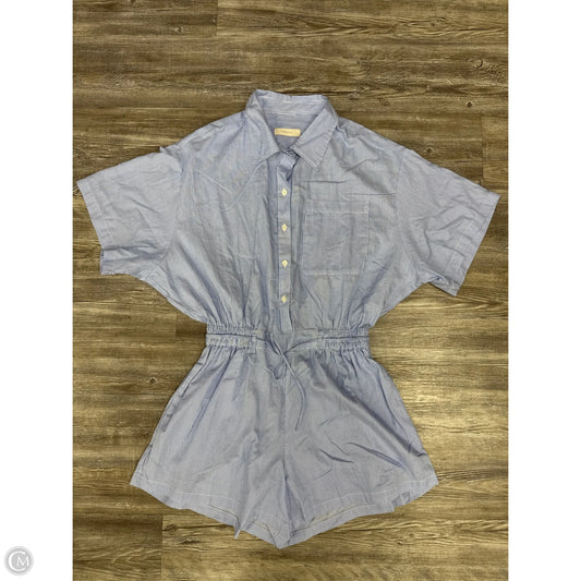 Romper By Faithfull The Brand In Striped Pattern, Size: 8