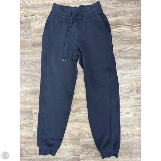 Athletic Pants By Lululemon In Navy, Size: 0