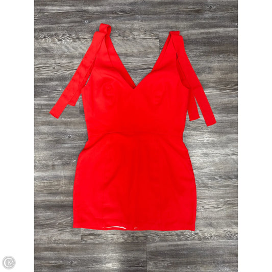 Dress Party Short By Amanda Uprichard In Red, Size: L