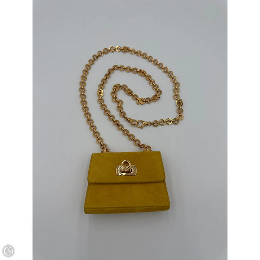 Clutch Luxury Designer By Ferragamo, Size: Small