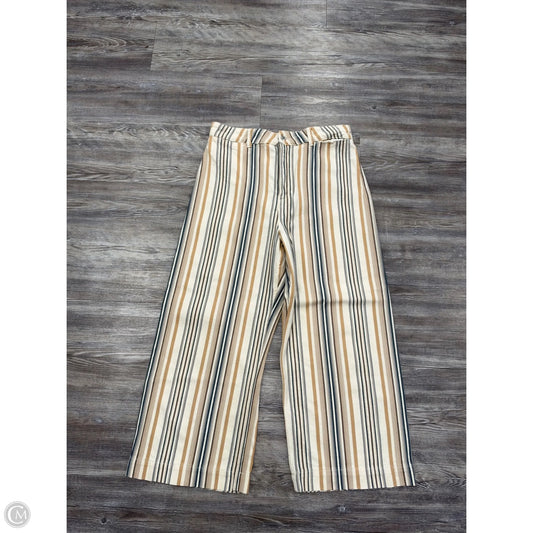Pants Wide Leg By We The Free In Striped Pattern, Size: 8