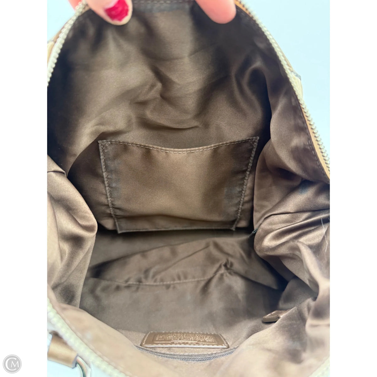 Handbag Designer By Coach, Size: Medium