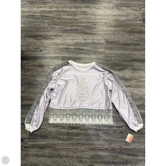 Top Long Sleeve By Free People In Purple, Size: Xs
