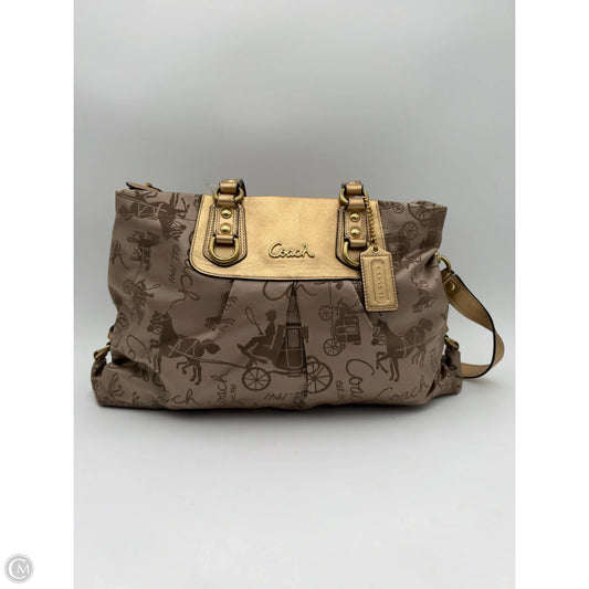 Handbag Designer By Coach, Size: Medium