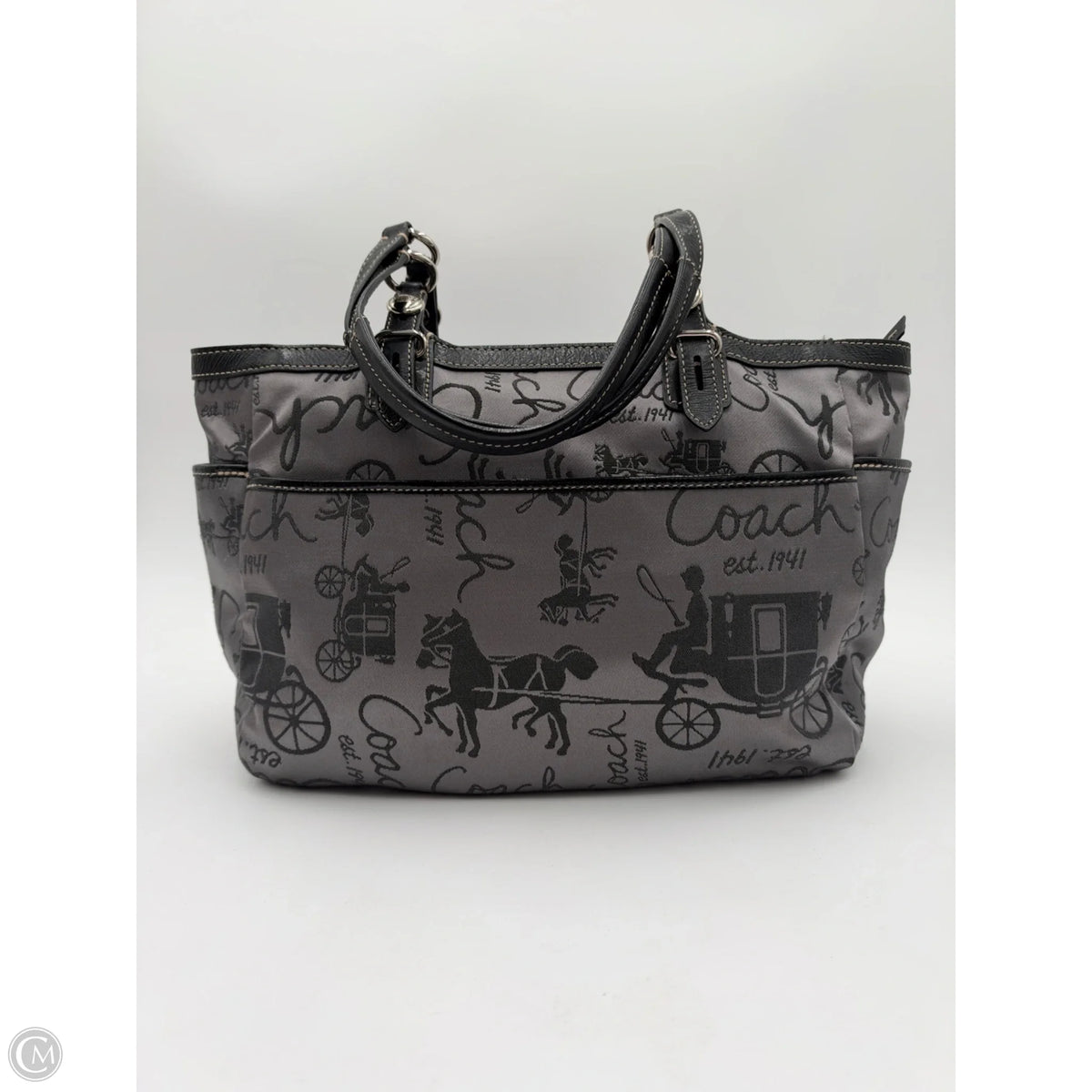 Handbag Designer By Coach, Size: Medium