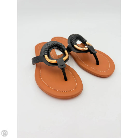 Sandals Designer By See By Chloe In Black, Size: 5.5