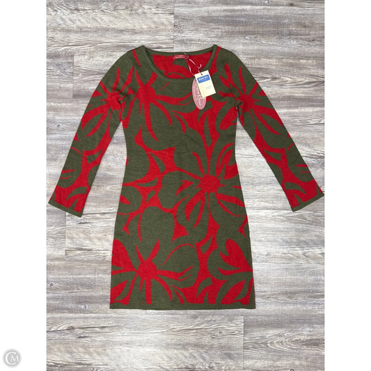 Dress Casual Short By Cmc In Green & Red, Size: S
