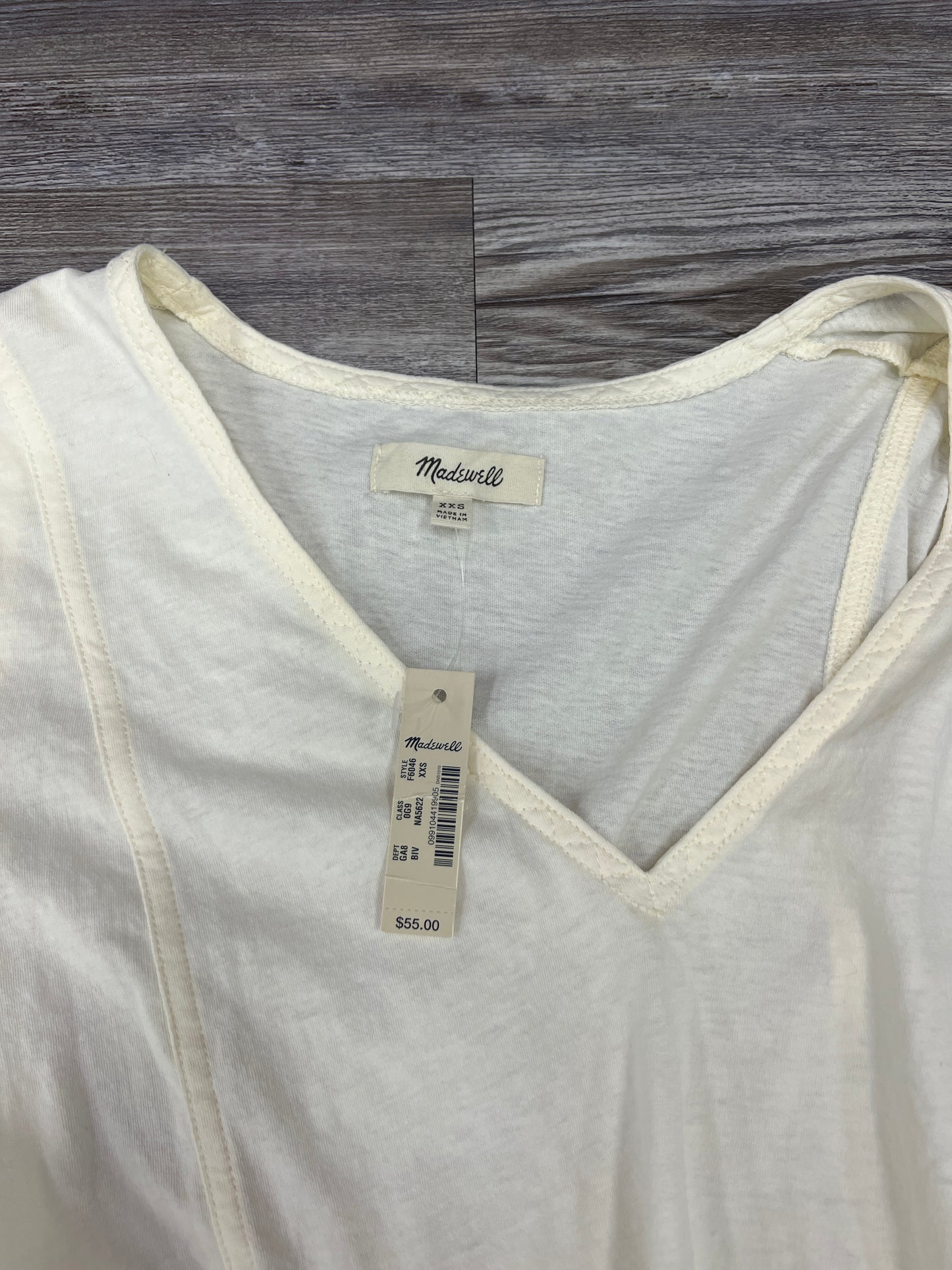 Top Long Sleeve Basic By Madewell Size: XXS