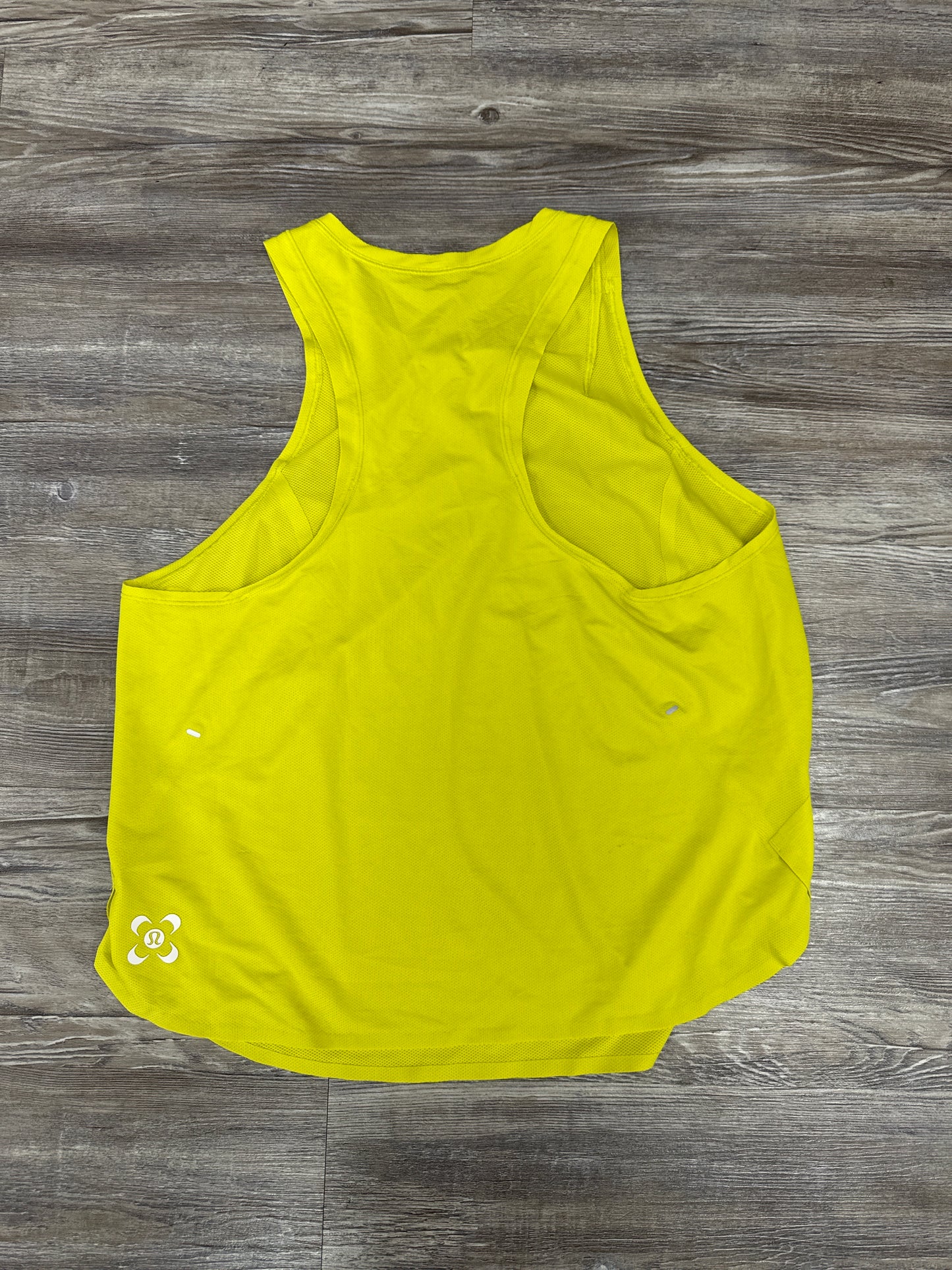 Athletic Tank Top By Lululemon In Chartreuse, Size: M