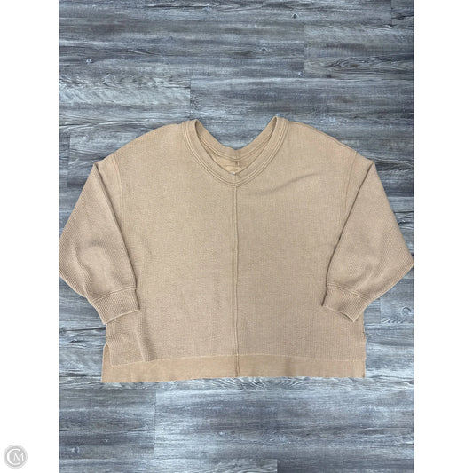Sweater By Aerie In Tan, Size: Xl