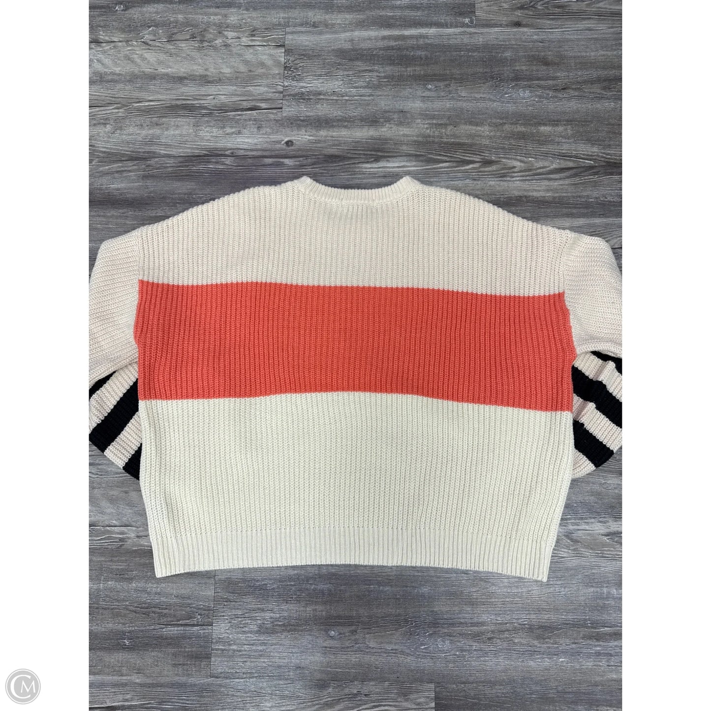 Sweater By Sanctuary In Cream & Pink, Size: Xl