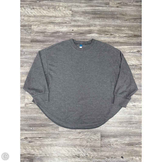 Sweatshirt Crewneck By Old Navy In Grey, Size: Xl