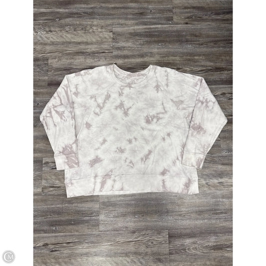 Athletic Sweatshirt Crewneck By Athleta In Multi-colored, Size: 2x