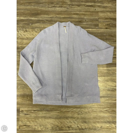 Sweater Cardigan By Free People In Purple, Size: S