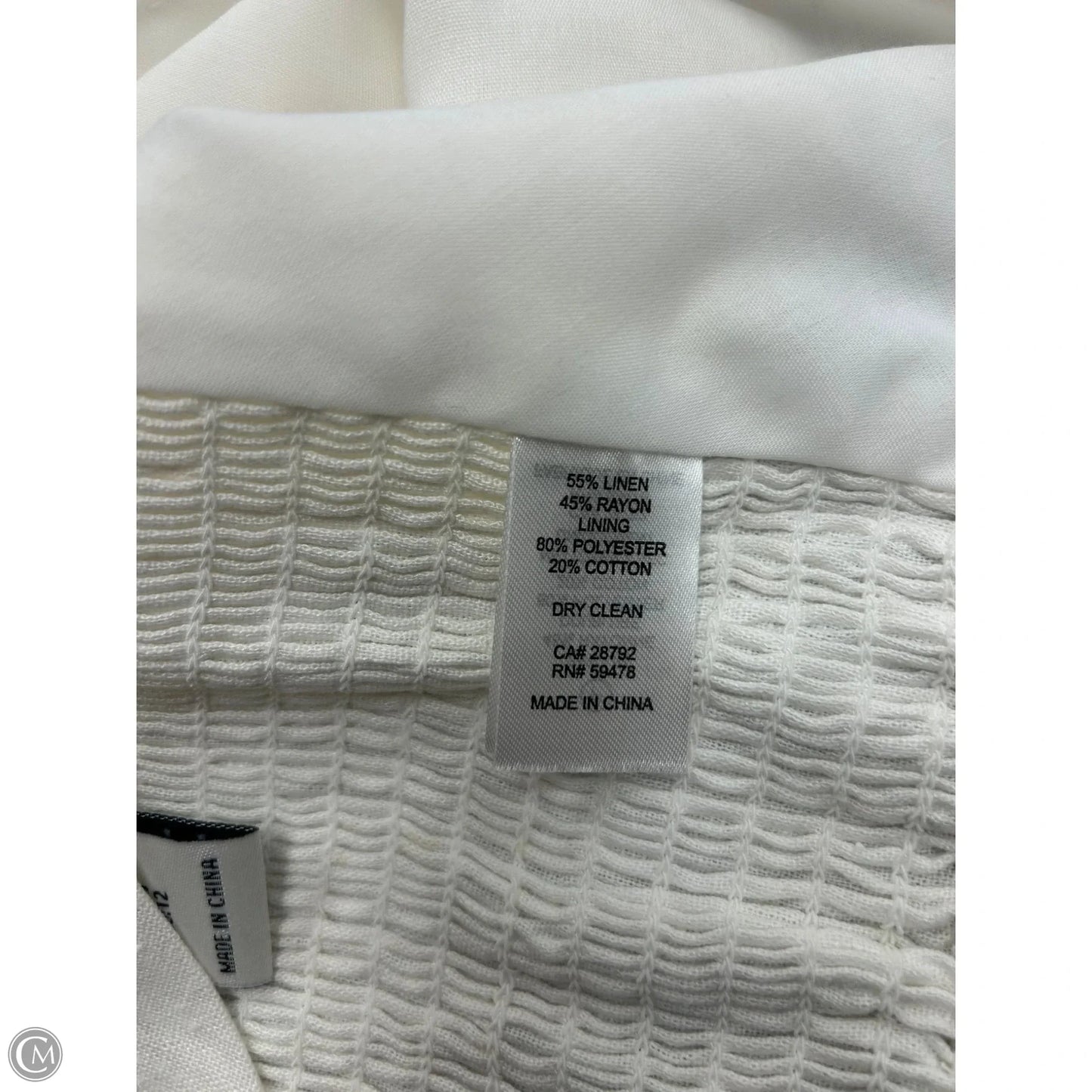 Top Sleeveless By Rachel Zoe In White, Size: 8