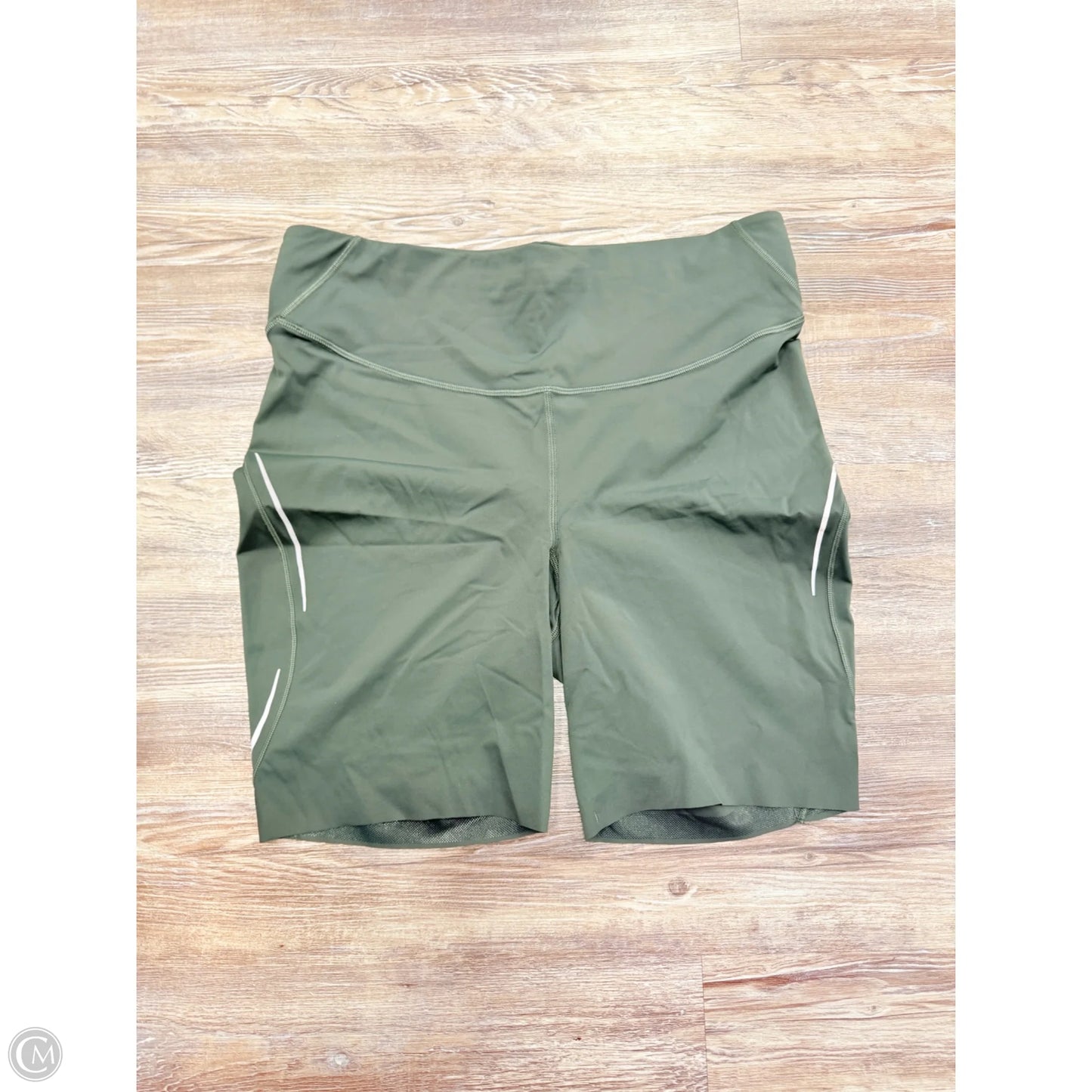 Athletic Shorts By Lululemon In Green, Size: 14
