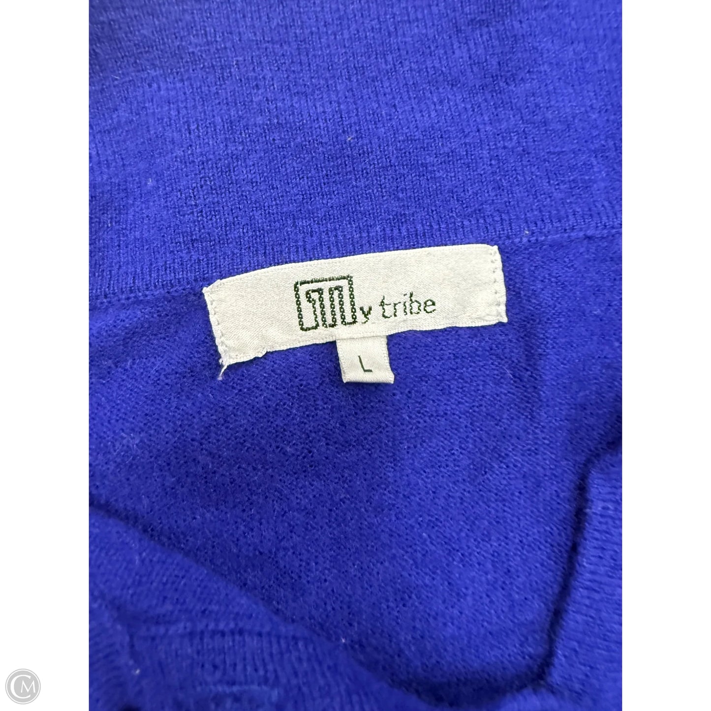 Sweater Cashmere By My Tribe In Purple, Size: L