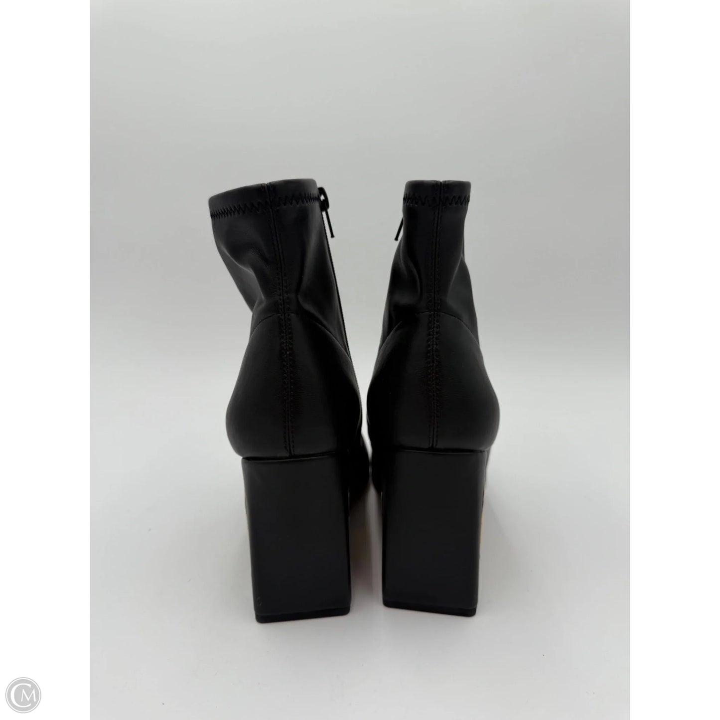 Boots Ankle Heels By Katy Perry In Black, Size: 10