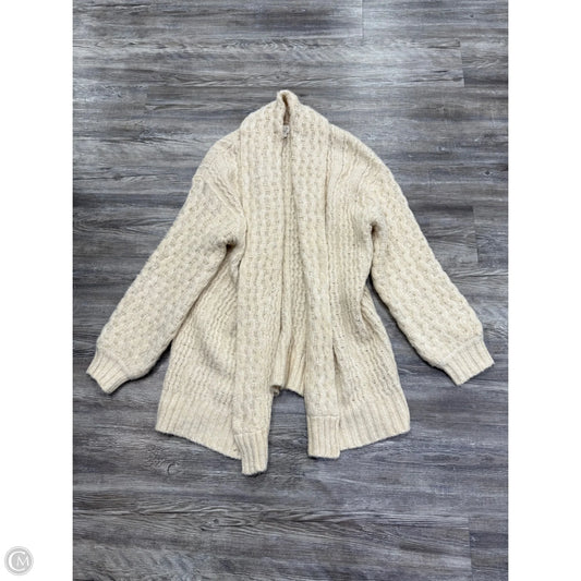 Sweater Cardigan By Anthropologie In Cream, Size: M