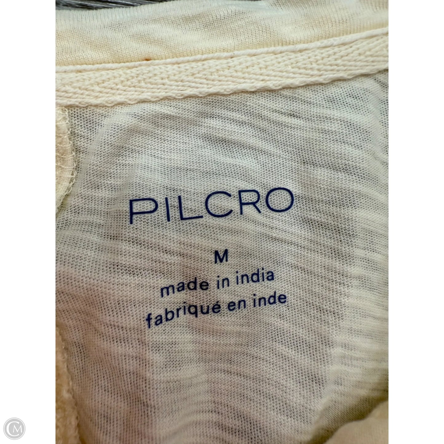 Top Long Sleeve By Pilcro In Cream, Size: M