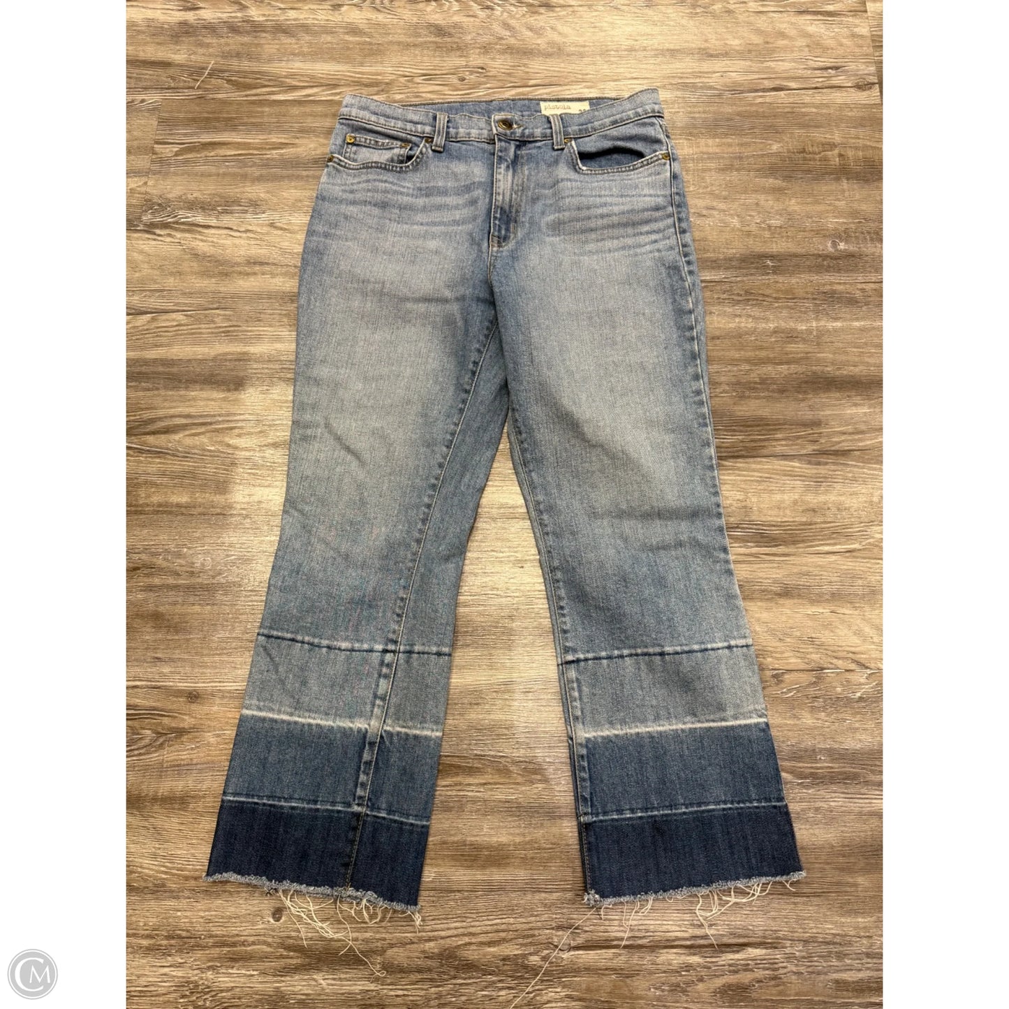 Jeans Straight By Pistola In Blue Denim, Size: 10