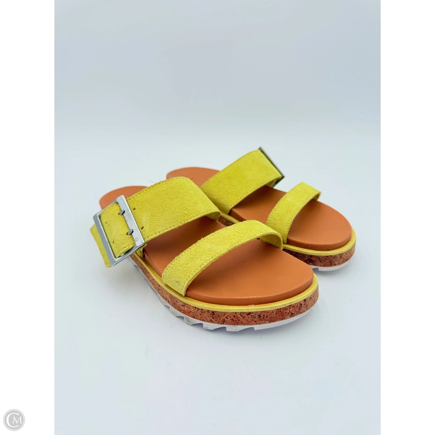 Sandals Flats By Sorel In Yellow, Size: 8.5