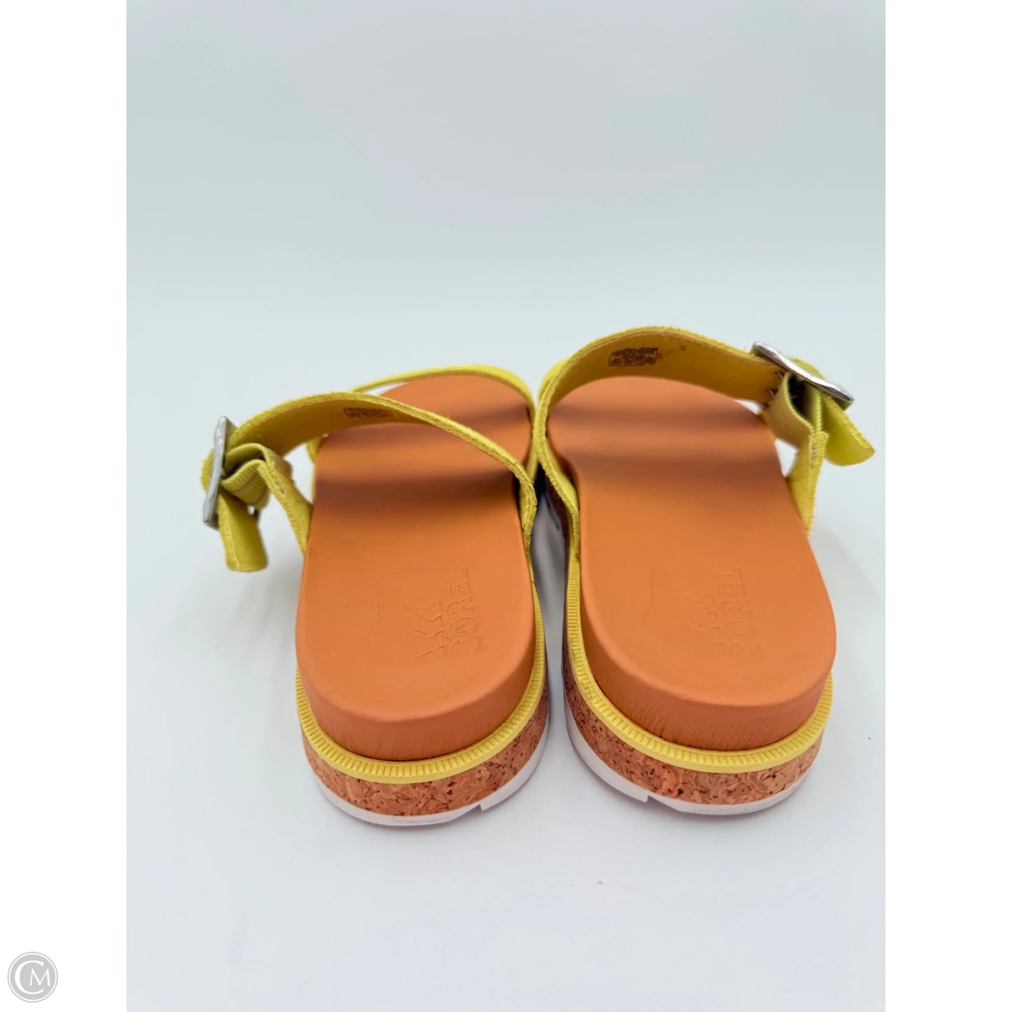 Sandals Flats By Sorel In Yellow, Size: 8.5